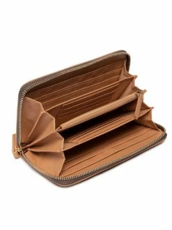 Valentino Γυναίκες Πορτοφόλια Μεγάλο Πορτοφόλι Γυναικείο Liuto VPS3KG155 Καφέ -Valentino Κατάστημα unnamed file 202