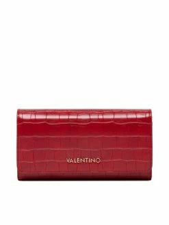 Valentino Γυναίκες Πορτοφόλια Μεγάλο Πορτοφόλι Γυναικείο Satai VPS6GE113 Κόκκινο