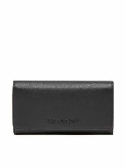 Valentino Κατάστημα 15 Valentino Γυναίκες Πορτοφόλια Μεγάλο Πορτοφόλι Γυναικείο Basmati VPS6LU113 Μαύρο