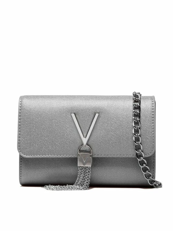 Valentino Γυναίκες Τσάντες Βραδινές Τσάντα Divina Gift VBS6O703GL Ασημί 1 Valentino Γυναίκες Τσάντες Βραδινές Τσάντα Divina Gift VBS6O703GL Ασημί